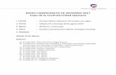 BASES CAMPEONATO DE INVIERNO 2017 Copa de la ... · Se autoriza el uso de la fusta reglamentaria (120 cm) en las categorías Caballos Novicios, 1er, 2do, 3er y 4to Nivel sólo como