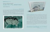 Nørdicalibros · Dino Buzzati SIETE PLANTAS Ilustraciones de Juan Berrio Siete plantas tiene el afamado sanatorio al que Giuseppe Corte llega aconsejado para tratar - se de una dolencia,