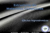 Estructuras de Materiales Compuestos 8 - Efectos higrotermicos 1.pdf · Higrotermoelasticidad 21 Estructuras de Materiales Compuestos –Efectos higrotérmicos Curso 2012 –Facultad