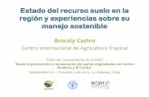 Centro Internacional de Agricultura Tropical · –Tenencia de la tierra: recursos mas vulnerables y degradados para seguridad y soberanía alimentaria –Falta de apoyo a investigación