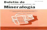 la Sociedad Española de ineralog'a · XVII REUNION DE LA SOCIEDAD ESPAÑOLA DE MINERALOGIA Almagro, 15-19 Septiembre 1997 Volumen 20-A, 1997 (Resúmenes de Comunicaciones) Publicado