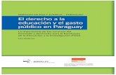 SERVICIO DE PAZ Y JUSTICIA – PARAGUAY El derecho a la ... · 10 El derecho a la educación y el gasto público en Paraguay De esta manera, el derecho a la educación y los DESCA,