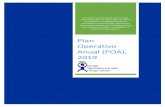 Plan Operativo Anual (POA), 2019 · Riesgos Laborales (SISALRIL), presenta el Plan Operativo Anual 2019, cuyo documento es el resultado de un proceso de integración de todas las