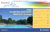 VERANO 2019 Las piscinas municipales deportivos LEER abren ... · piscinas al aire libre, durante toda la temporada se desarrolla un riguroso plan de Seguridad e Higiene, que cumple
