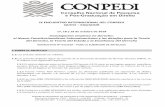 Investigación empírica en Derecho: el Nuevo ...ƒO-FINAL... · exención de asociación CONPEDI, hasta el día 01 de junio de 2018. 3.6.1.3 O CONPEDI enviará um e-mail informando