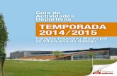 Guía de Actividades Deportivas TEMPORADA 2014 2015 CDM VILLANUEVA DE GALLE… · ESCOLAR octubre a junio CATEGORíA / ABONO EMPAD. NO EMPAD. EMPAD. NO EMPAD. ADULTO de 1996 a 1950
