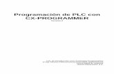 Programación de PLC con CX-PROGRAMMER · Programación de PLC con CX-PROGRAMMER Versión 2 Lab. de Introducción a los Autómatas Programables 3º Ing. Técnica Telecomunicaciones