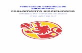 REGLAMENTO DISCIPLINARIO - Baloncesto FEB 2017.pdf · 2017-08-28 · 3 Edición 27 de Junio de 2017 REGLAMENTO DISCIPLINARIO TITULO PRIMERO Disposiciones Generales Artículo 1.-El