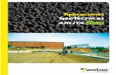 aplicaciones geotecnicas weber 2015 · 2018-05-23 · Reducción del empuje y la carga muerta del terreno: en rellenos de trasdós de muros de contención, estribos de puentes, cimentaciones