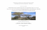 “Distribución potencial de los bosques de Prosopis ... · El objetivo de esta investigación fue generar un modelo de distribución potencial de los bosques de Prosopis flexuosa,