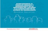 ACERCAMIENTO AL TRABAJO INFANTIL Y ADOLESCENTE EN LA ...derechosinfancia.org.mx/documentos/diagnostico-completo.pdf · ACERCAMIENTO AL TRABAJO INFANTIL Y ADOLESCENTE EN LA INDUSTRIA