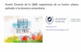 Presentación de PowerPoint · •Concienciar sobre los retos que enfrentamos a nivel mundial en la producción de alimentos Miguel Ángel Quesada Felice Ámbito divulgativo/social