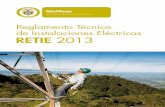 Reglamento Técnico de Instalaciones Eléctricas RETIE 2013dispac.com.co/wp-content/uploads/2012/11/REGLAMENTO_Retie2013mini.pdflas unidades de las magnitudes del fenómeno eléctrico.