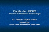 Escala de UPDRS - Neuroangelesneuroangeles.com.mx/otros/presentaciones/EscalaDeUPDRS.pdf · Escala de Hoehn y Yahr 1 Escala de Schwab y England 1 Escala del Sueño de la EP = PDSS