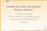 Cribado de cáncer de pulmón. Nuevos Avances. · Dr. Javier J. Zulueta Director del Servicio de Neumología ... CUMULATIVE mortality rates for CT vs. CXR (356 vs. 443 deaths) NEJM