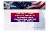 “TLC CHILE – EE.UU.: ASPECTOS PRÁCTICOS ... · BALANZA COMERCIAL INTERCAMBIO ... Conocimiento de requisitos de ingreso a nuestros productos a dichos Mercados. 2. Realizar Estudios