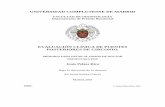 EVALUACIÓN CLÍNICA DE PUENTES POSTERIORES DE CIRCONIO.eprints.ucm.es/11709/1/T32267.pdf · 2014-02-06 · El trabajo de investigación titulado: “Evaluación clínica de puentes