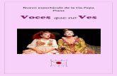 Nuevo espectáculo de la Cia.Pepa Planapepaplana.com/documents/esp/Veus_que_no_veus_cast.pdf · Catalunya, La Bona persona de Sezuan: Dirigida per Oriol Broggi (Perla 29) y Don Juan