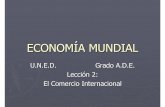 ECONOMÍA MUNDIALhorarioscentros.uned.es/.../ecmundialt2ejercicios3512.pdfECONOMÍA MUNDIAL Lección 2: El Comercio Internacional 2.4. La amenaza proteccionista 2.4.1. Las principales