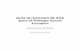 Guía de Internet de EZA para el Diálogo Social Europeo...2 La Guía de Internet de EZA para el Diálogo Social Europeo (documento de base) ha podido realizarse gracias al apoyo de