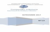 Compendio Tributarioahgbahiablanca.org.ar/wp-content/uploads/2017/11/COMPENDIO-TRIBUTARIO... · que asistirán al coloquio de FEHGRA en Bariloche y que tienen la tarifa preferencial