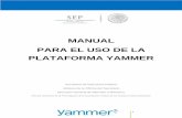 MANUAL PARA EL USO DE LA PLATAFORMA YAMMERsep.gob.mx/work/models/sep1/Resource/7304/5/images... · proyectos e iniciativas pedagógicas. Este manual comprende en forma ordenada, secuencial