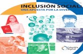 Tecnologías de la INCLUSIÓN SOCIAL · con discapacidad a través de la formación en TIC y el teletrabajo. Al final “Tecnología e inclusión, ejemplos colombianos” y “Puerto
