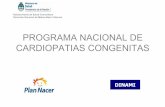 PROGRAMA NACIONAL DE CARDIOPATIAS CONGENITAS Programa Nacional de Cardiopat£­as Cong£©nitas OBJETIVOS