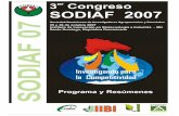 Sociedad Dominicana de Investigadores Agropecuarios y ...sodiaf.org.do/.../Resumenes_y_Programa_SODIAF_2007.pdf · Sociedad Dominicana de Investigadores Agropecuarios y Forestal,