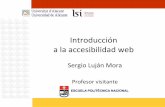 Introducción a la accesibilidad web - RUA: Principalrua.ua.es/dspace/bitstream/10045/36397/5/04-wcag10_paso...Introducción a la accesibilidad web Imágenes •No basta con poner