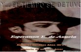 Esperanza E. De Azuelasociedadpluralnoadicta.com/tiempo.pdf · Azuela y yo, varias fotografías, entre otras, las que aparecen en mis libros, encarnadas en los personajes de Mariana
