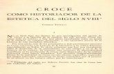 CROCE - smjegupr.netsmjegupr.net/.../Croce-como...est--tica-del-siglo-XVIIIGiorgio-Tonelli.pdf · Croce redacta y publica un largo ensayo, "Inicio, períodos y carac-1 Benedetto Croce,
