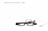 Modo de empleo - ES · EyeSeeCam, con sus gafas ligeras y una unidad de medición inercial (IMU, Inertial Measurement Unit) es un dispositivo de medición capaz de realizar HIT objetivas