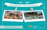 Presentación - Colegio CEU Alicante · Tenis, además de Athletics, Baloncesto, Fútbol Sala, Gimnasia Rítmica, Judo, Let´s Play, Tenis de Mesa y Voleibol. Por otro lado, Ciencia