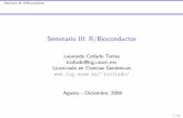 Seminario III: R/Bioconductor - L. Collado-Torreslcolladotor.github.io/courses/Courses/B/lectures/review/...Seminario III: R/Bioconductor Introduccion b asica a R Espacio de trabajo