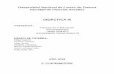 DIDÁCTICA III - UNLZ · Camilloni, A. (2007). El saber didáctico; Capítulo 1, 2 y 4. Bs. As. Editorial Paidós. ... Camilloni, A. (2016). Las ideas sobre el método en la Didáctica