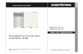 Cargador/inversor hأ­brido XW - Autosolar Entre los productos de Xantrex se incl uyen inversores, cargadores