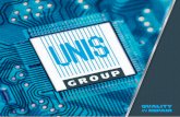 UNIS GROUP · Servomotores HMI: Monitores y ... Modicon, Omron, Philips, SEW, Siemens, Telemecanique y Texas Instruments. UNIS Group suministra rápidamente las existencias de su