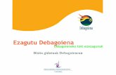 Ezagutu Debagoiena · 2018-11-28 · SARRERA Debagoieneko eskualdeak mota desberdinetako baliabideak ditu, hau da, baliabide historiko-artistikoak, kulturalak eta naturalak, sarritan