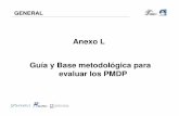 Anexo L Guía y Base metodológica para evaluar los PMDP · indicadores y metas estratégicas generales, con estos mismos conceptos a nivel de cada puerto. ... – La aplicación