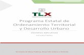 Programa Estatal de Ordenamiento Territorial y Desarrollo ...secoduvi.tlaxcala.gob.mx/images/pot/POTDUT.pdf76.5% de población urbana al 79.9% y la rural del 23.5% al 20.1%, lo cual