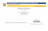 DIBUJO TÉCNICO I - Dirección General de Escuelas ...dgep.uas.edu.mx/programas2015/5_SEMESTRE/44.pdf · en el proceso de aprendizaje y favorecen el desarrollo de relaciones armónicas