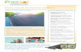PANEL SOLAR DE PISCINA ENERSOLUn panel solar de piscina para uso residencial o comercial, hecho en Canadá, versátil, confiable DESCRIPCIÓN DEL PRODUCTO • Nuestro panel solar garantiza