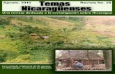 Las cañadas de Matagalpa - Revista del Mes de Temas ...temasnicas.net/rtn28.pdf · Las cañadas de Matagalpa La ilustración de la portada es una foto contemporánea de cañada de