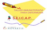 Iniciativa de S.E.I.C.A.P. · taller facilite tanto a pediatras como a DUE/ATS los conocimientos suficientes como para poder colaborar en ese importante logro de mantener a la enfermedad