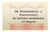 08-Moduladores y Transmisores de Señales moduladas en Angulo · El diagrama de bloques de un transmisor de FM que usa un modulador Armstrong es: 5. ... El varactor puede empezar