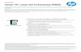 Serie HP LaserJet Enter prise M806acceso. OS X, iPad, iPhone, e iPod touch son marcas comerciales de Apple® Inc. registradas en los Estados Unidos y en otros países. AirPrint™