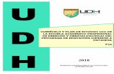 2018 - UDH · - Identificar los ámbitos de práctica profesional predominantes, emergentes y decadentes; su contribución para satisfacer las necesidades sociales y su papel en la