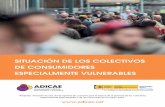 SITUACIÓN DE LOS COLECTIVOS DE CONSUMIDORES …blog.adicae.net/consumidores-activos/files/2014/12/... · que consideramos más convenientes para corregir los problemas detectados.