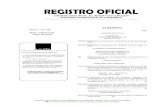 SUMARIO - gob.ec...ACUERDO INTERMINISTERIAL: MINISTERIOS DEL AMBIENTE Y DE AGRICULTURA, GANADERÍA, ... 005-2016 Refórmese el Arancel del Ecuador expedido mediante Resolución No.